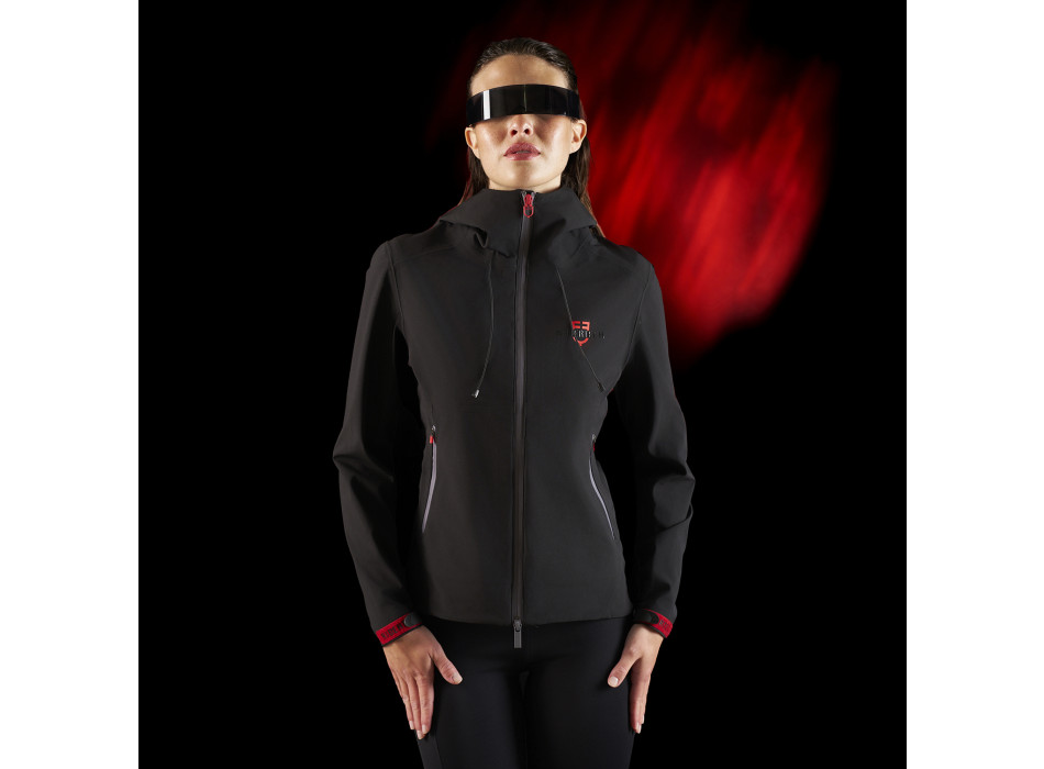 Equestro Ridertechnology Women's Softshell Jacket Waterproof Zip