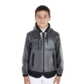 CHILDREN'S RAINCOAT WITH HOOD AND WINDPROOF ZIP