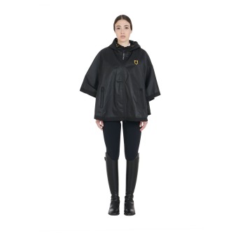 WATERPROOF WOMEN'S CAPE, FRONT POCKETS