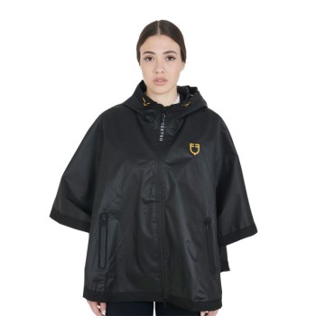 WATERPROOF WOMEN'S CAPE, FRONT POCKETS