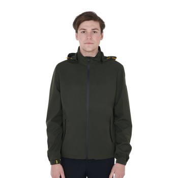 MEN'S RAINCOAT IN THREE-LAYER TECHNICAL FABRIC