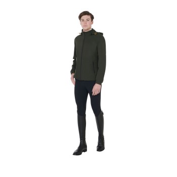 MEN'S RAINCOAT IN THREE-LAYER TECHNICAL FABRIC