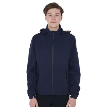 MEN'S RAINCOAT IN THREE-LAYER TECHNICAL FABRIC