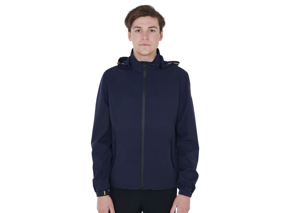 MEN'S RAINCOAT IN THREE-LAYER TECHNICAL FABRIC