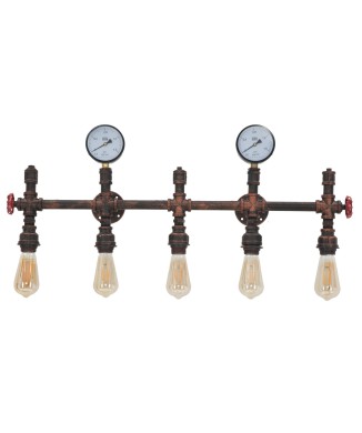 INDUSTRY WALL LAMP 5 LIGHTS