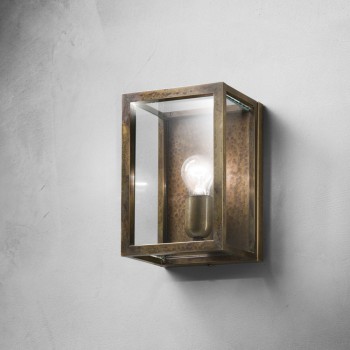 Industrial wall lamp QUADRO 262.01.OT IL FANALE