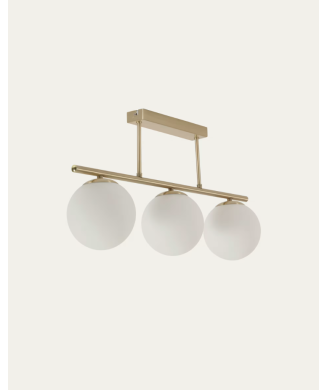 Mahala ceiling lamp with steel details