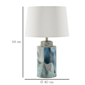 ELEGANT CERAMIC TABLE LAMP