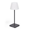 Aluney outdoor table lamp with finish