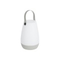 Dianela table lamp with gray handle