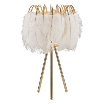 FEATHER STAND TABLE LAMP