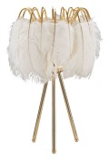 FEATHER STAND TABLE LAMP