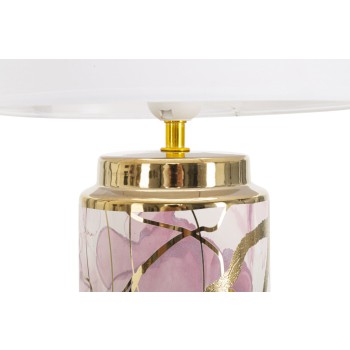 GLAM ABSTRACT TABLE LAMP