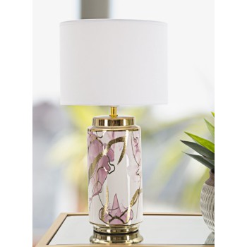 GLAM ABSTRACT TABLE LAMP