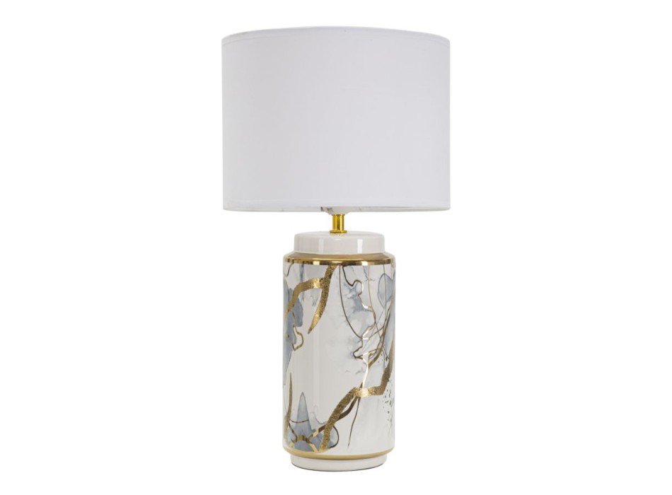 GLAM ABSTRACT BLACK TABLE LAMP