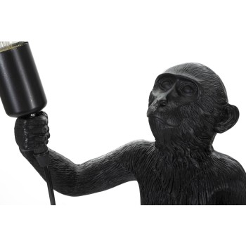 BLACK MONKEY TABLE LAMP