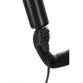 BLACK MONKEY TABLE LAMP