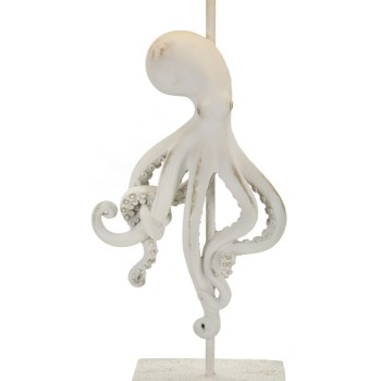 WHITE OCTOPUS TABLE LAMP