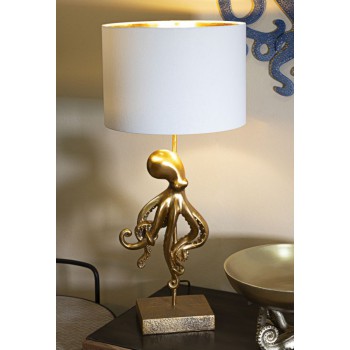 OCTOPUS GOLD TABLE LAMP