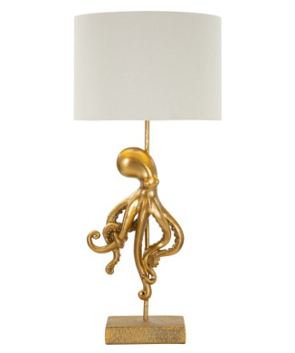 OCTOPUS GOLD TABLE LAMP