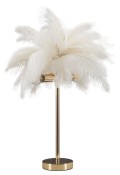 WHITE PALM TABLE LAMP