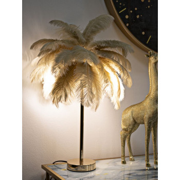 PALM CAMEL TABLE LAMP