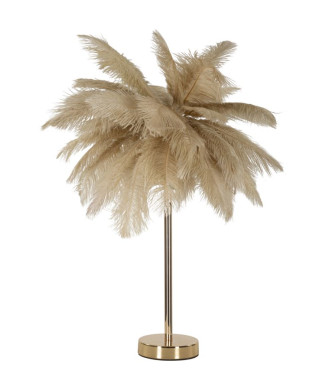 PALM CAMEL TABLE LAMP