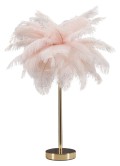 PINK PALM TABLE LAMP