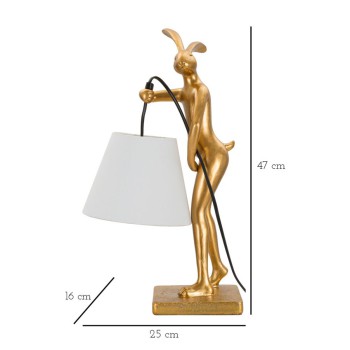 RABBIT STAND TABLE LAMP