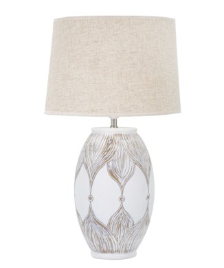 ATHENS OVAL RESIN TABLE LAMP