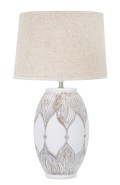 ATHENS OVAL RESIN TABLE LAMP