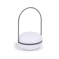 Tea table lamp in polyethylene and metal