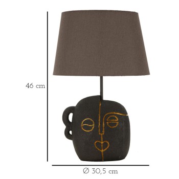 TRIBAL TABLE LAMP -A-