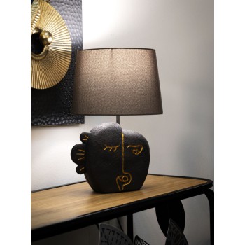 TRIBAL TABLE LAMP -B-