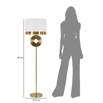 COIN FLOOR LAMP