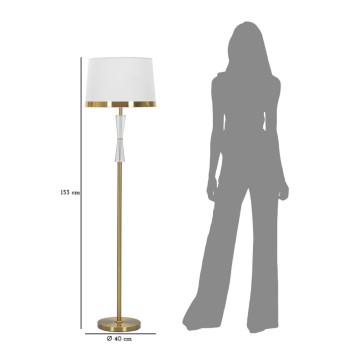 CRYSTAL FLOOR LAMP