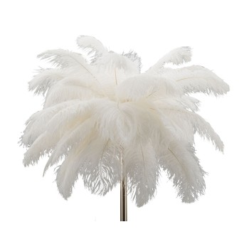 WHITE PALM FLOOR LAMP