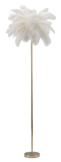 WHITE PALM FLOOR LAMP