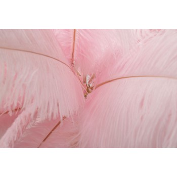 PINK PALM FLOOR LAMP