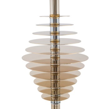 ROUND GLAM FLOOR LAMP