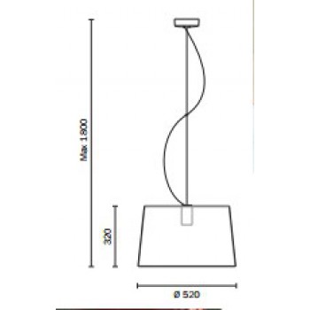 L001SW/B PEDRALI LAMP