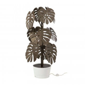 Large Monstera Plant Lamp 3128 Arti e Mestieri