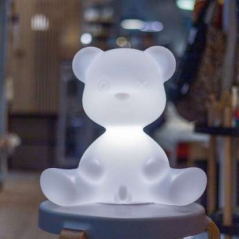 TEDDY BOY LAMP WITH RECHARGEABLE LED 24001LED QEEBOO