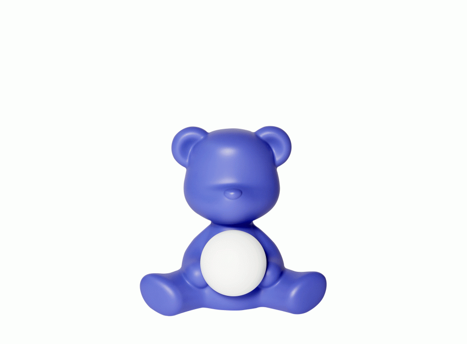 TEDDY GIRL LAMP WITH RECHARGEABLE LED 25001 QEEBOO