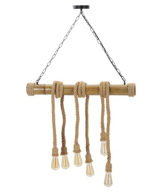 BAMBOO/ROPE CHANDELIER