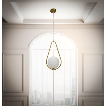 GLAMY DROP CHANDELIER