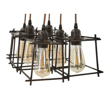 INDUST STICK CHANDELIER 6 LIGHTS