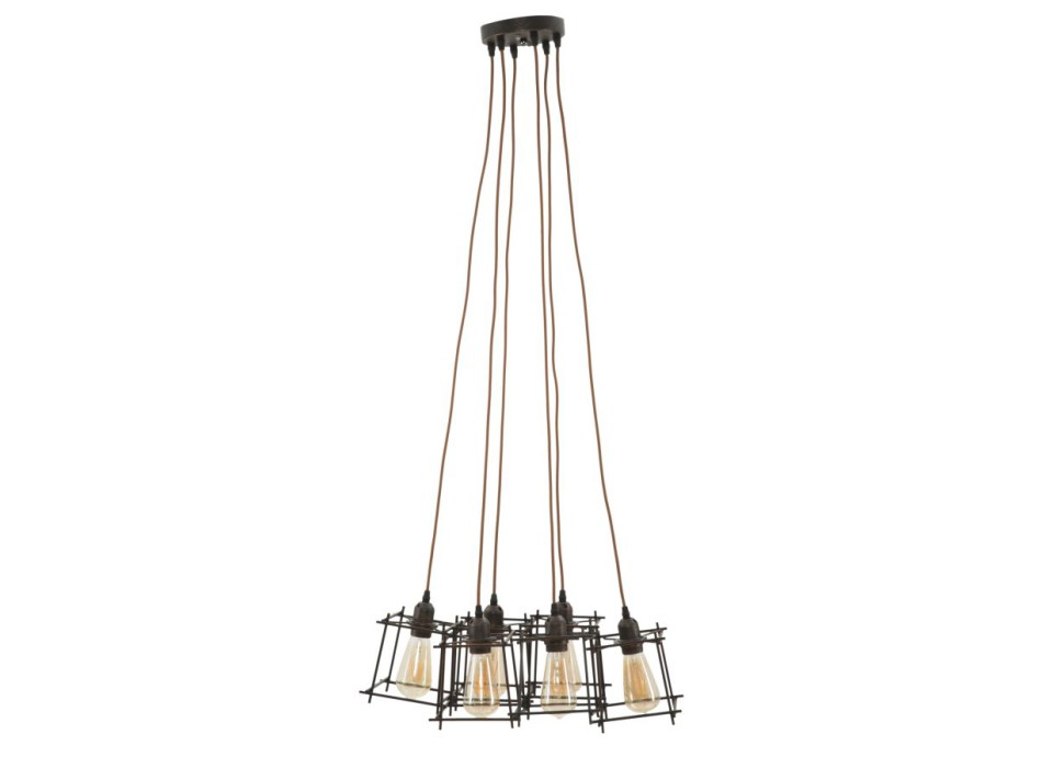 INDUST STICK CHANDELIER 6 LIGHTS