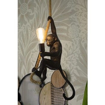 BLACK MONKEY CHANDELIER