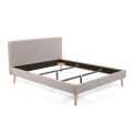 Dyla bed in shearling